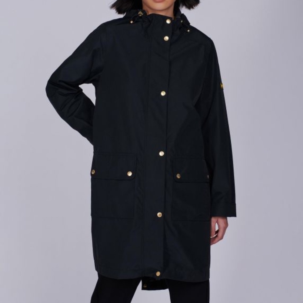 Barbour Tartan Rainjacket with Plaid Hood